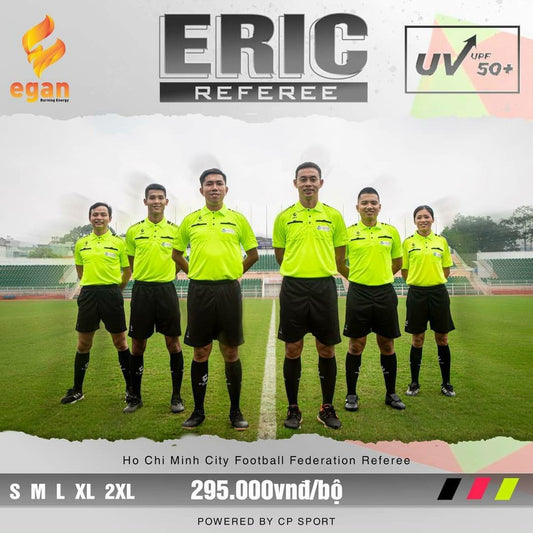 Bộ Trang Phục Thể Thao Trọng Tài - Đồ Trọng Tài Cao Cấp ERIC 2
