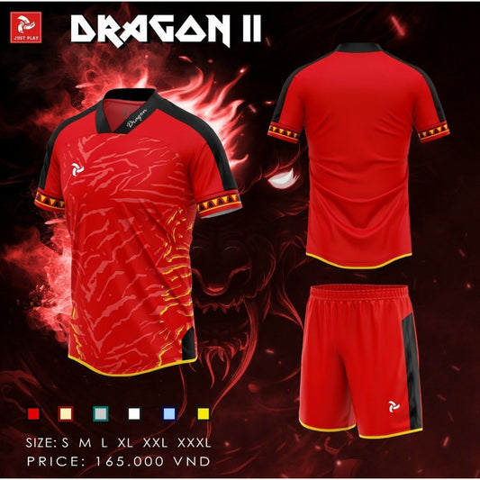 Bộ Quần Áo Bóng Đá JP Dragon - Có In Tên Số