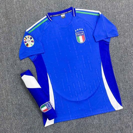 Quần Áo Bóng Đá Tuyển Ý Mới Nhất 2024 - Có in tên số Đội Italia