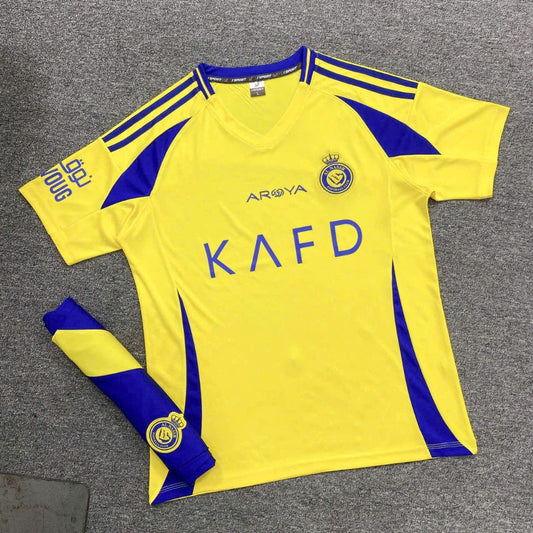 Bộ Quần Áo Bóng Đá Ronaldo Al Nassr - Có Dịch Vụ In Tên Số