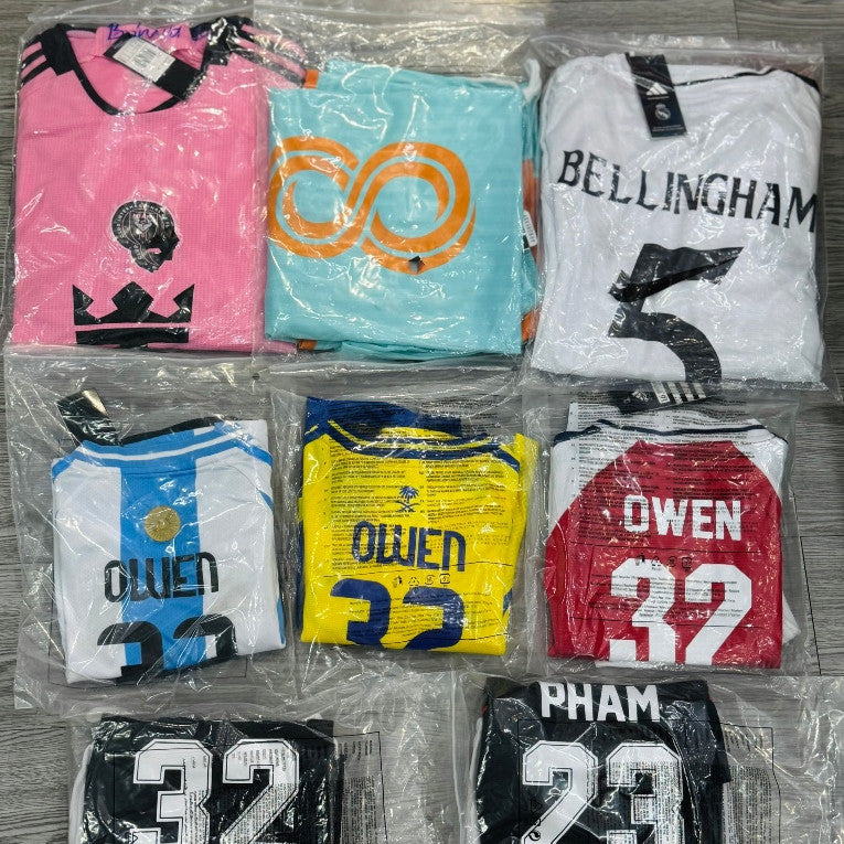 Set Bóng Đá REAL Cực Chất - Có In Tên Số
