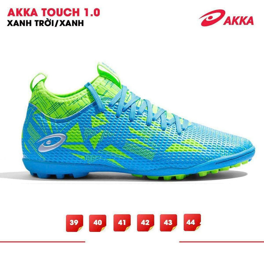 Giày Bóng Đá Akka Touch 1.0 Đế TF - Tặng Kèm Tất & Túi