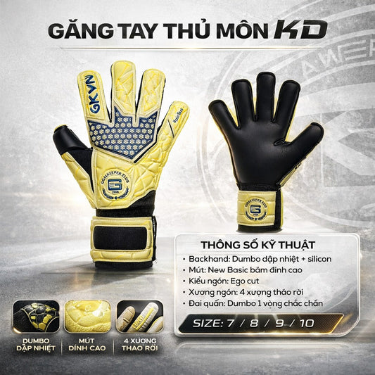 Găng tay Thủ Môn GKVN KĐ - Xương Tháo Lắp