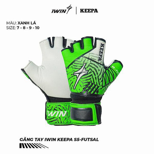 Găng Tay Thủ Môn IWIN KEEPA S5-FUTSAL - Găng Hở Ngón