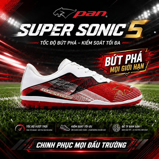 Giày Bóng Đá Pan Sonic Pan Thunder Đế TF - Chính Hãng Thái Lan