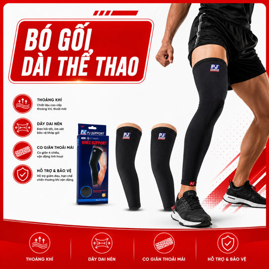 Băng Bắp Chân Dài Thể Thao - Băng Bắp Chân Loại Dài Chắc Cơ Chống Chuột Rút Chạy Bộ
