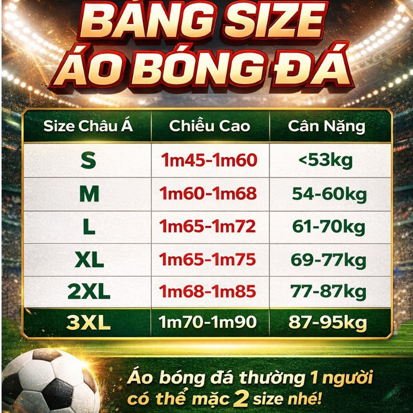 Bộ Bóng Đá Tuyển Mỹ USA - Có In Tên Số