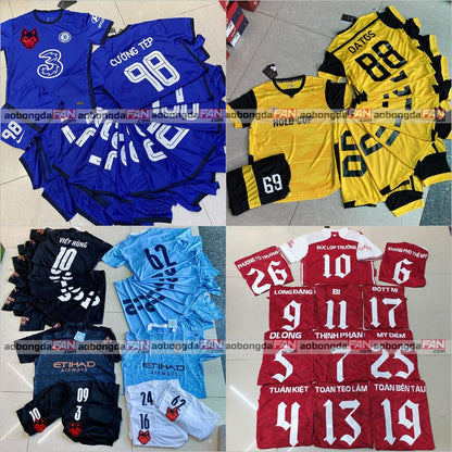 Mực Và Decal in Áo Bóng Đá - in tên số đá banh ( Dành Cho Khách Mua Đồ Tại Shop)