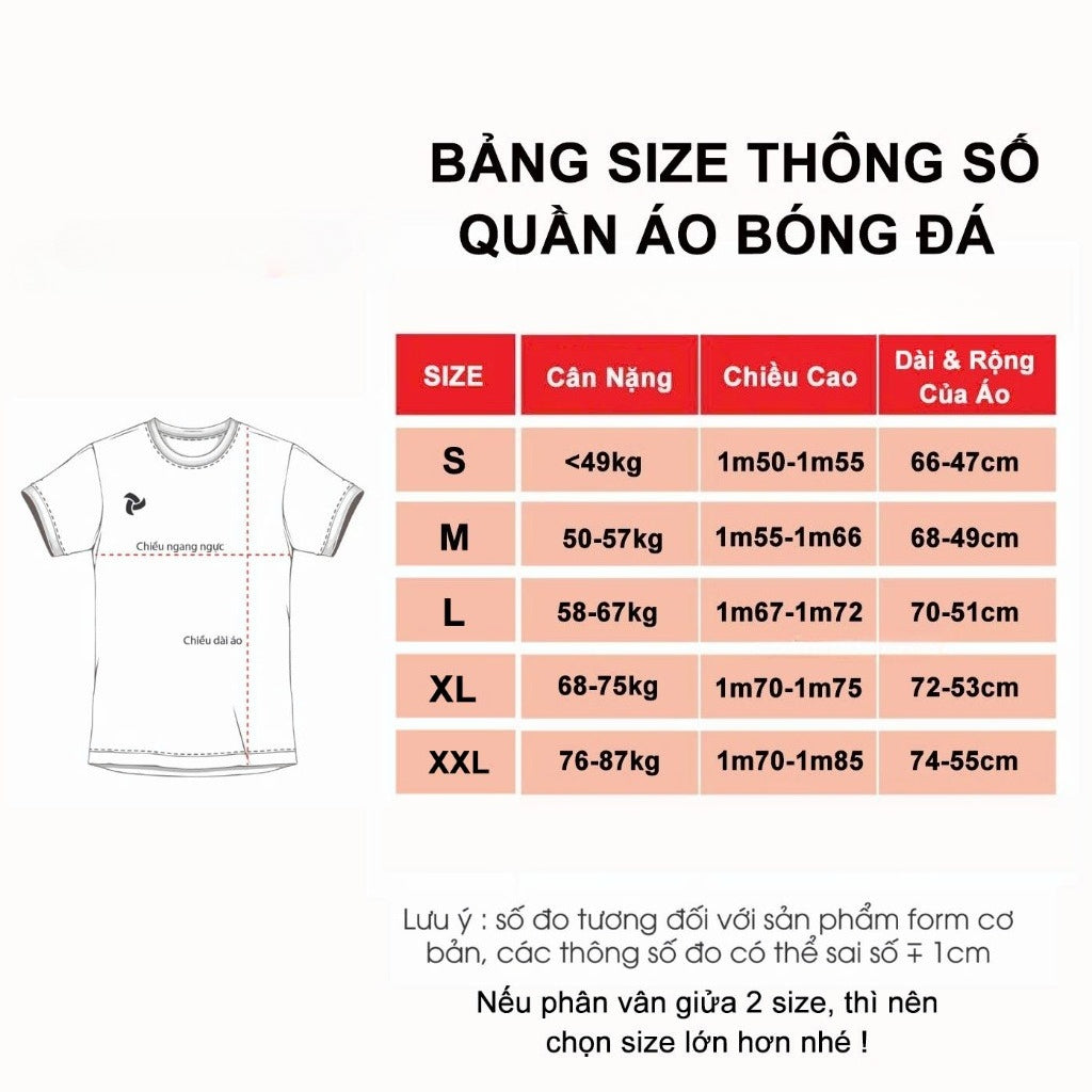 Bộ Quần Áo Bóng Đá Không LoGo JP Panther 2