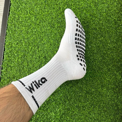 Tất Bóng Đá Chống Trơn - Vớ Chống Trơn CAO CẤP WIKA Chính Hãng - Hình Thật Review Chi Tiết