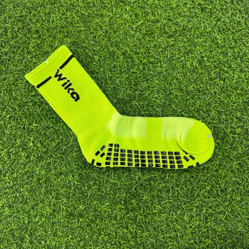 Tất Bóng Đá Chống Trơn - Vớ Chống Trơn CAO CẤP WIKA Chính Hãng - Hình Thật Review Chi Tiết