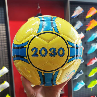 Quả Bóng 2030 Vàng Đỏ Geru Star Chính Hãng (Vàng-Đỏ) Loại Khâu Tay Banh 2030