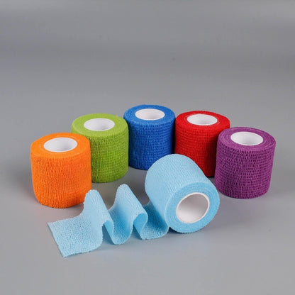 Băng Thun Bóng Đá - Băng Keo Thể Thao Tự Dính (cao su non) - rộng 5cm*4.5m