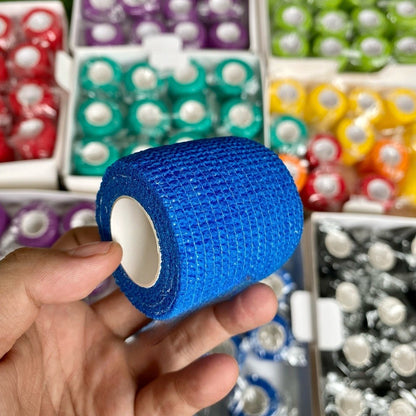 Băng Thun Bóng Đá - Băng Keo Thể Thao Tự Dính (cao su non) - rộng 5cm*4.5m