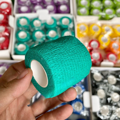 Băng Thun Bóng Đá - Băng Keo Thể Thao Tự Dính (cao su non) - rộng 5cm*4.5m