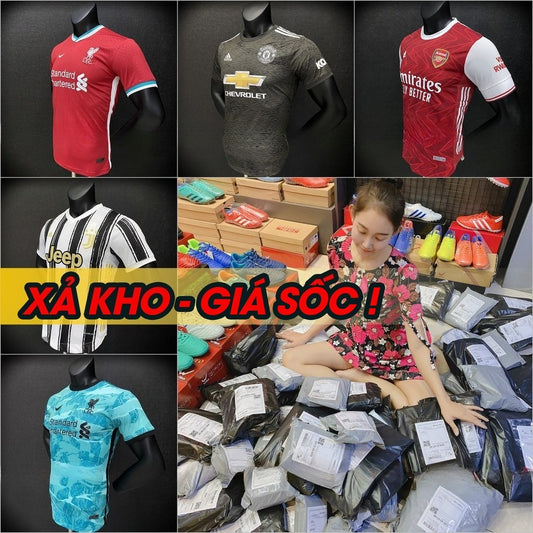 [Xả Kho- Sale Hết] Bộ Quần Áo Bóng Đá Thái Lan Lẻ Size, Áo Đá Banh Thái