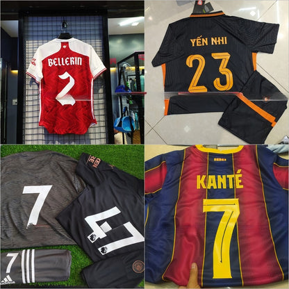 Mực Và Decal in Áo Bóng Đá - in tên số đá banh ( Dành Cho Khách Mua Đồ Tại Shop)