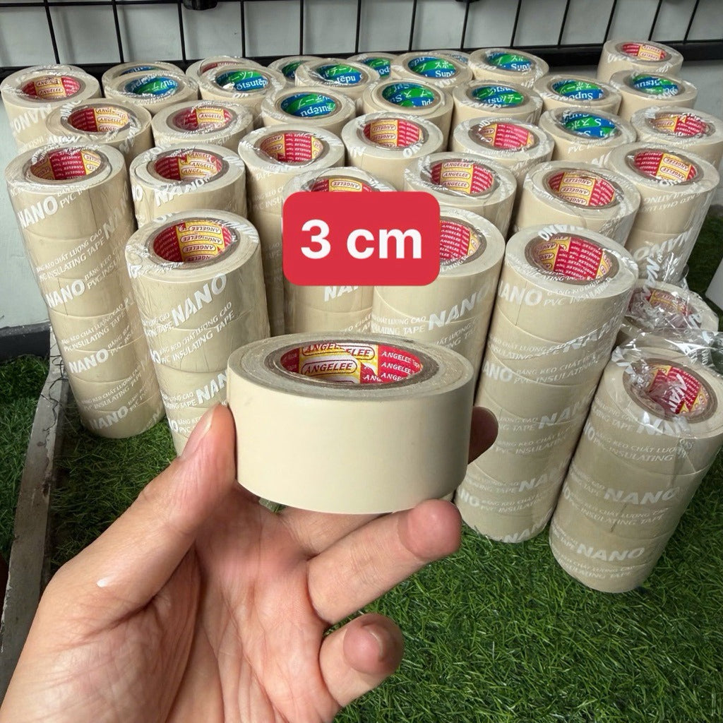 [KHO SỈ] Băng Keo Bóng Đá Loại 1 [Loại Tốt Màu Nâu Đục] Băng Keo NANO Thể Thao