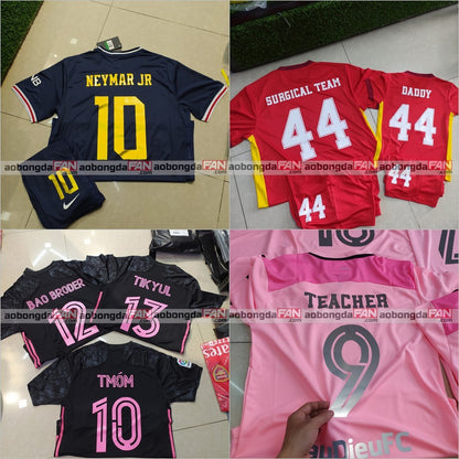 Mực Và Decal in Áo Bóng Đá - in tên số đá banh ( Dành Cho Khách Mua Đồ Tại Shop)