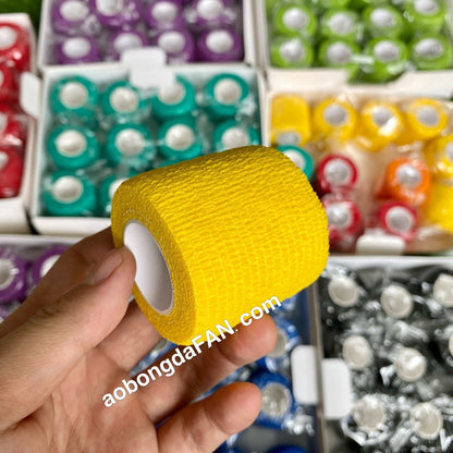 Băng Thun Bóng Đá - Băng Keo Thể Thao Tự Dính (cao su non) - rộng 5cm*4.5m