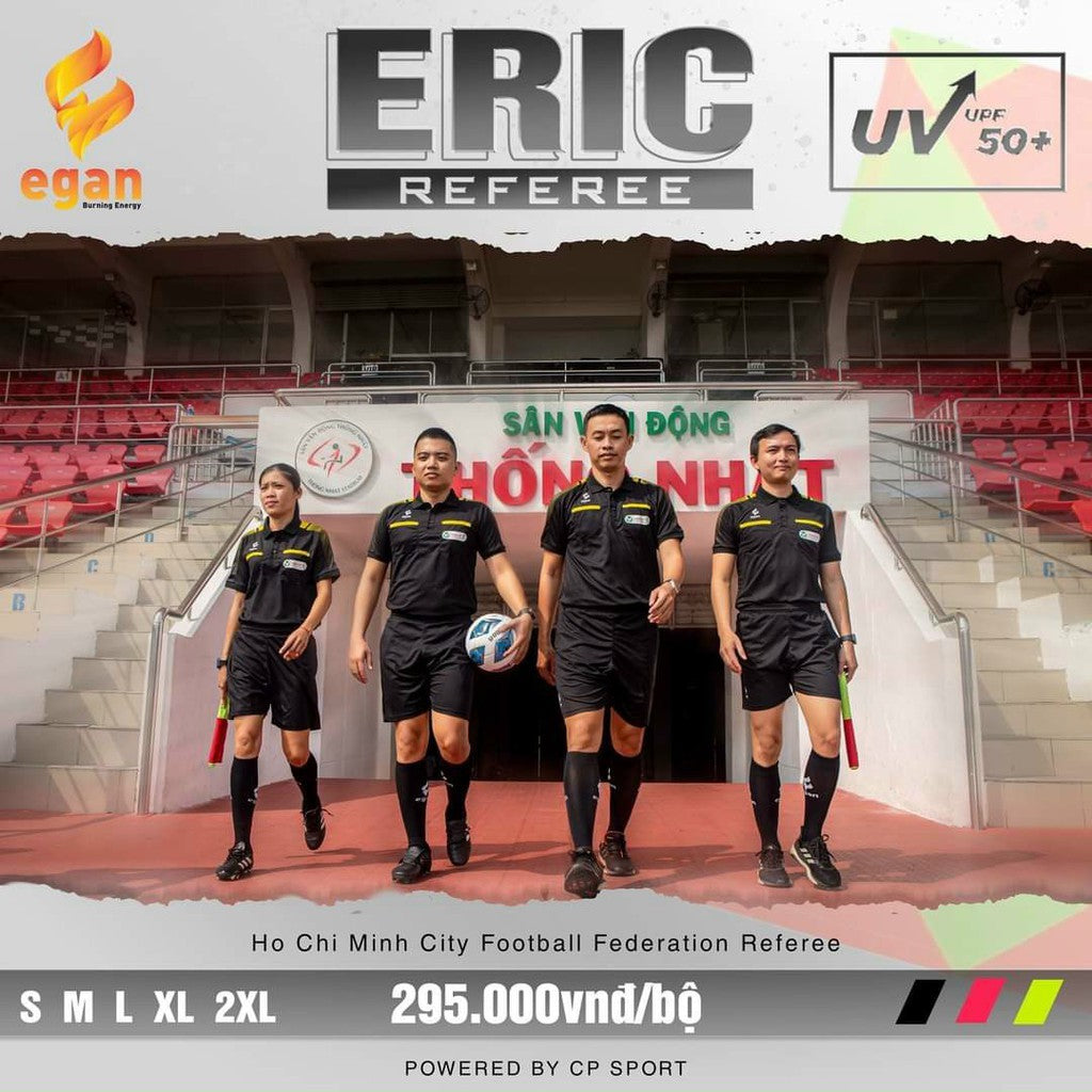 Bộ Trang Phục Thể Thao Trọng Tài - Đồ Trọng Tài Cao Cấp ERIC 2