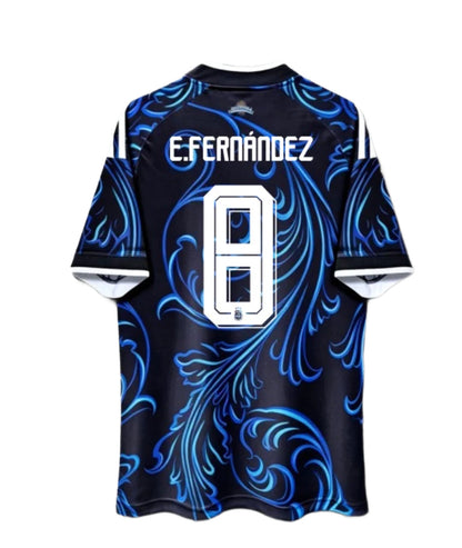 Áo đấu World Cup Argentina 2026, phiên bản cổ động viên sân nhà và sân khách, số 10, Messi, số 8, phiên bản chính xác của Enzo