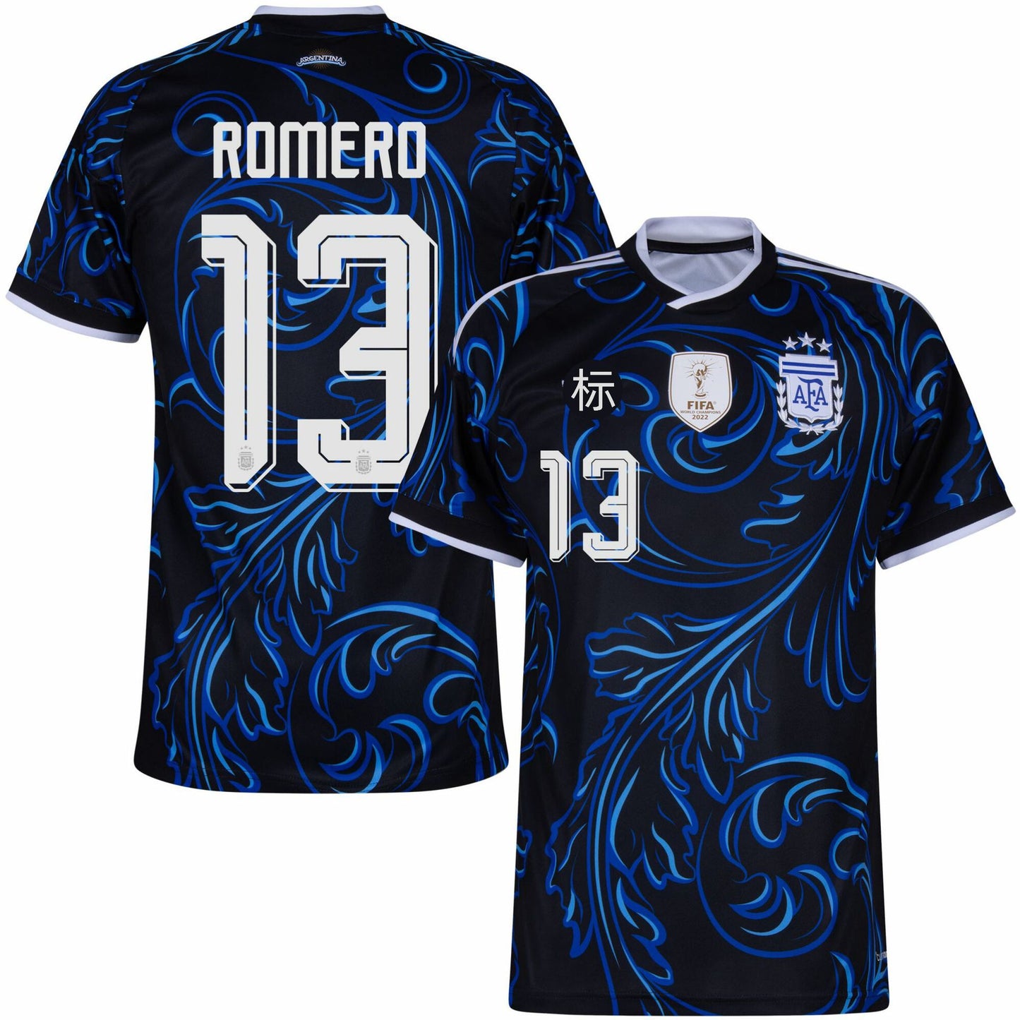 Áo đấu World Cup Argentina 2026, phiên bản cổ động viên sân nhà và sân khách, số 10, Messi, số 8, phiên bản chính xác của Enzo