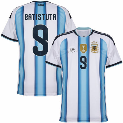 Áo đấu World Cup Argentina 2026, phiên bản cổ động viên sân nhà và sân khách, số 10, Messi, số 8, phiên bản chính xác của Enzo