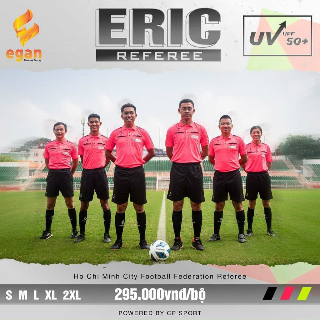 Bộ Trang Phục Thể Thao Trọng Tài - Đồ Trọng Tài Cao Cấp ERIC 2