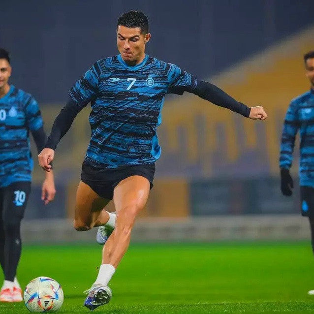 Bộ Quần Áo Bóng Đá Ronaldo Al Nassr - Có Dịch Vụ In Tên Số
