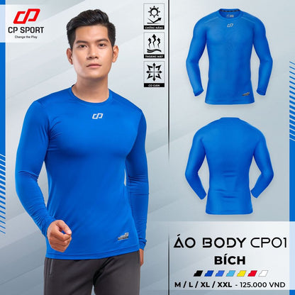 Áo Body Thể Thao Chống Nắng - Đá Bóng - Tập Gym - Trekking | HYPERFIT CP SPORT