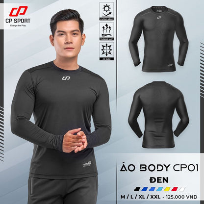Áo Body Thể Thao Chống Nắng - Đá Bóng - Tập Gym - Trekking | HYPERFIT CP SPORT