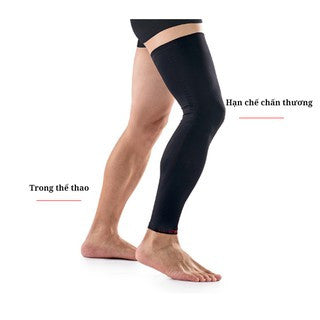 Băng Bắp Chân Dài Thể Thao - Băng Bắp Chân Loại Dài Chắc Cơ Chống Chuột Rút Chạy Bộ