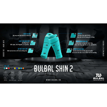 Tất ống bóng đá Bulbal Shin - Tất ống đồng bảo vệ chân