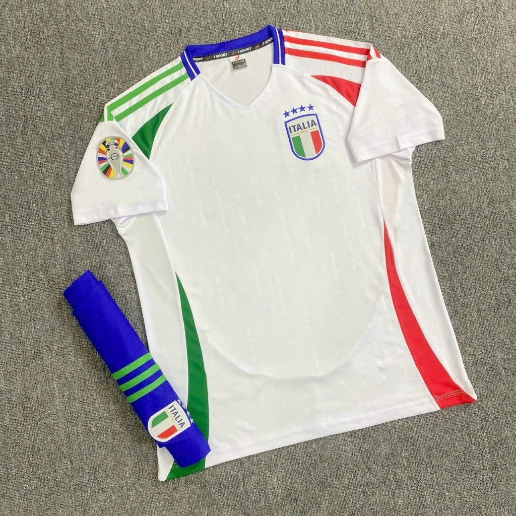 Quần Áo Bóng Đá Tuyển Ý Mới Nhất 2024 - Có in tên số Đội Italia
