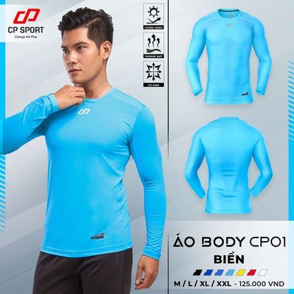 Áo Body Thể Thao Chống Nắng - Đá Bóng - Tập Gym - Trekking | HYPERFIT CP SPORT