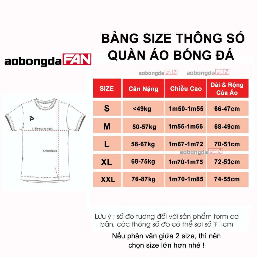 Quần Áo Đá Banh The Blue Mới Nhất - Có in tên số áo