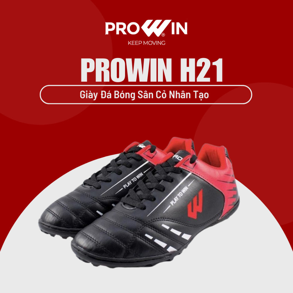 Giày Đá Banh Prowin H21 GIÀY FORM TO CHÂN BÈ (size 34-46) | Đế TF |Siêu Bền Siêu Rẻ