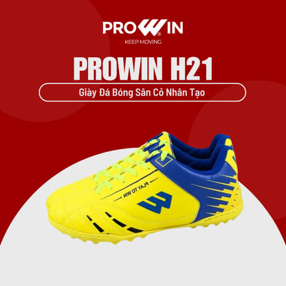 Giày Đá Banh Prowin H21 GIÀY FORM TO CHÂN BÈ (size 34-46) | Đế TF |Siêu Bền Siêu Rẻ