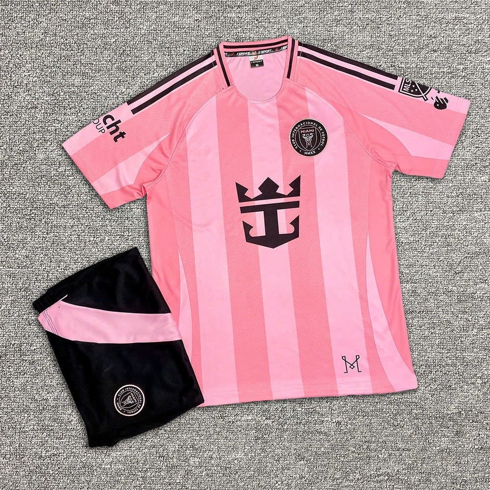 Bộ Quần Áo Bóng Đá Inter Miami - Set Đồ Bóng Đá Messi