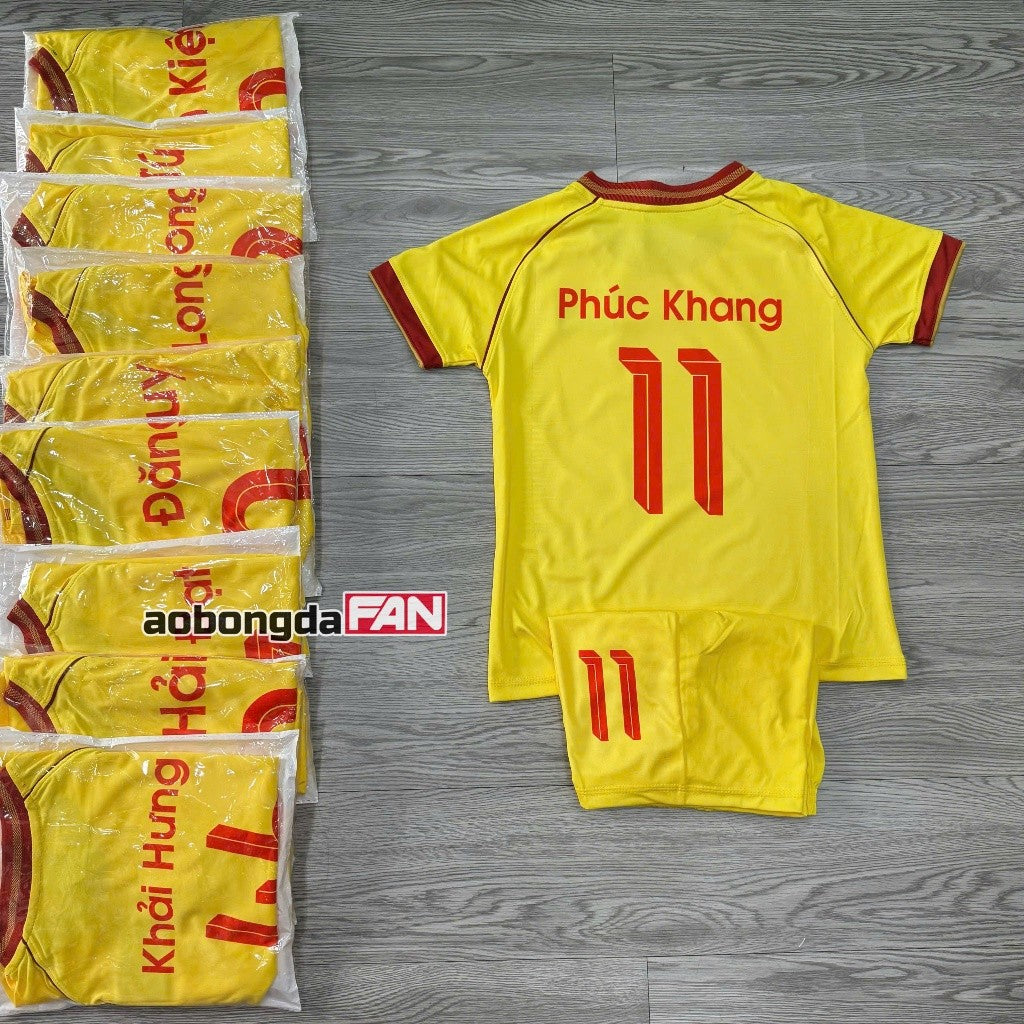 Bộ Quần Áo Bóng Đá Trẻ Em, Đồ Đá Banh Đội Tuyển Việt Nam Mới Nhất