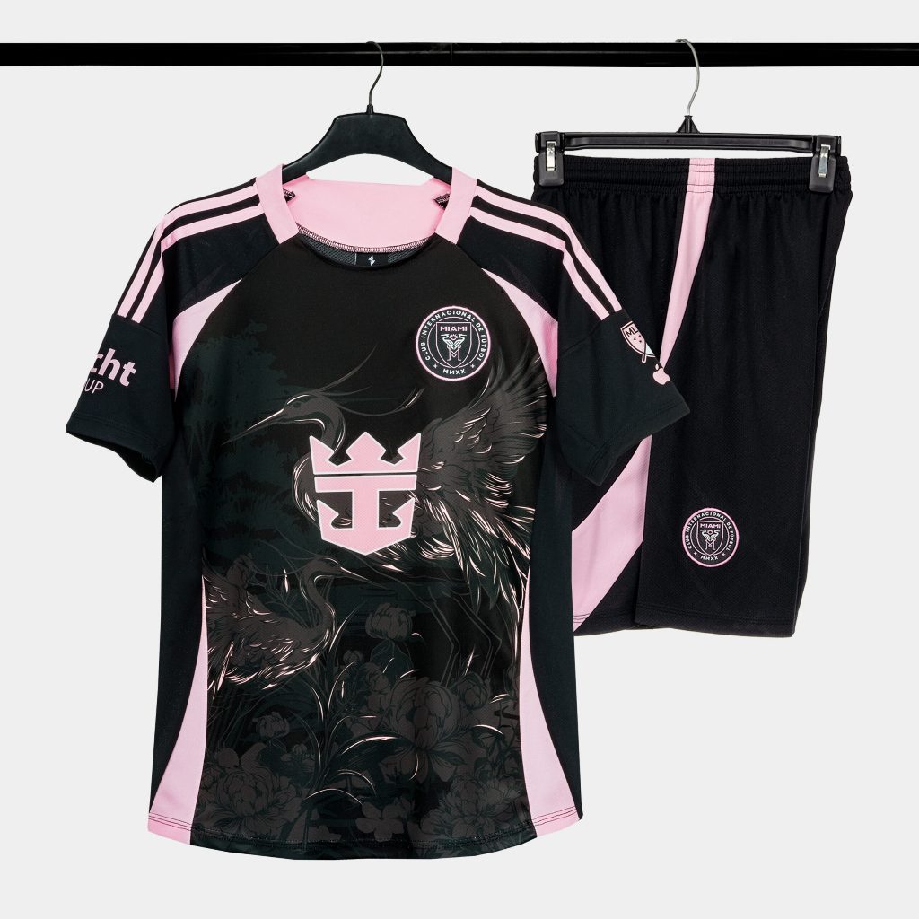 Bộ Quần Áo Bóng Đá Inter Miami - Set Đồ Bóng Đá Messi