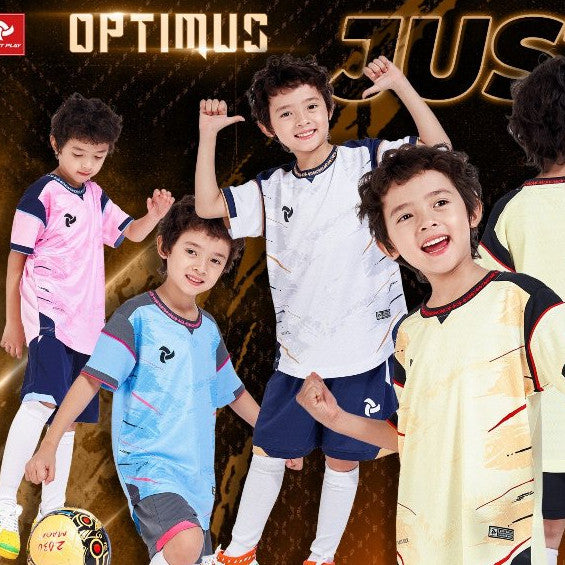 Bộ Bóng Đá Trẻ Em Thun Dệt Thoáng Mát - JP Optimus