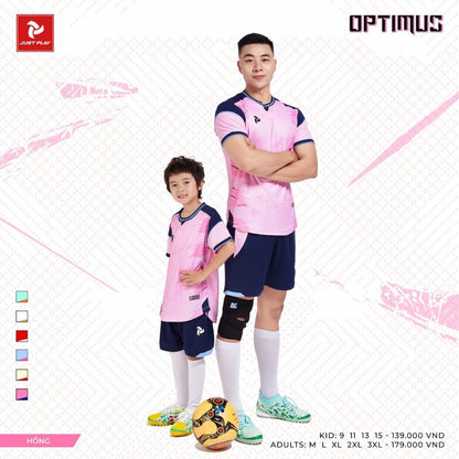 Bộ Bóng Đá Trẻ Em Thun Dệt Thoáng Mát - JP Optimus