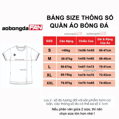 Bộ quần áo bóng đá tay dài Câu lạc Bộ Châu Âu - Vải Thun Mềm Mịn
