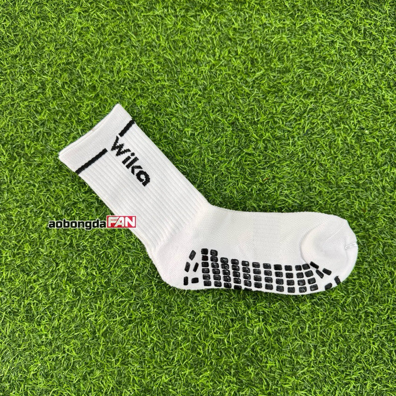 Tất Bóng Đá Chống Trơn - Vớ Chống Trơn CAO CẤP WIKA Chính Hãng - Hình Thật Review Chi Tiết