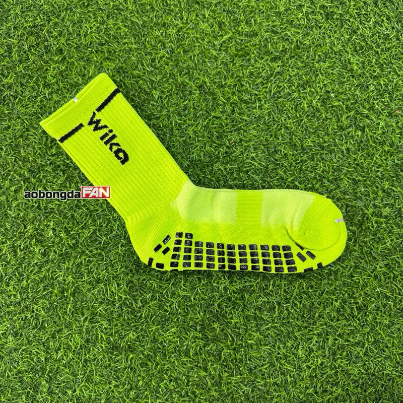Tất Bóng Đá Chống Trơn - Vớ Chống Trơn CAO CẤP WIKA Chính Hãng - Hình Thật Review Chi Tiết