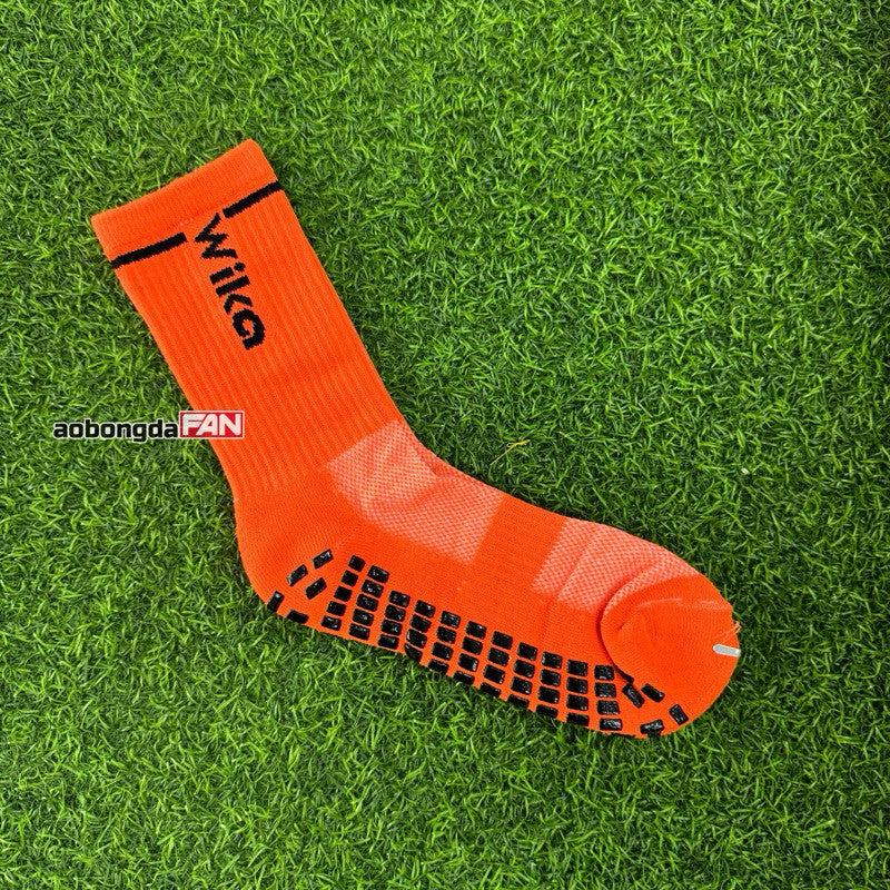 Tất Bóng Đá Chống Trơn - Vớ Chống Trơn CAO CẤP WIKA Chính Hãng - Hình Thật Review Chi Tiết