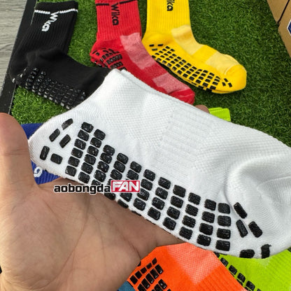 Tất Bóng Đá Chống Trơn - Vớ Chống Trơn CAO CẤP WIKA Chính Hãng - Hình Thật Review Chi Tiết