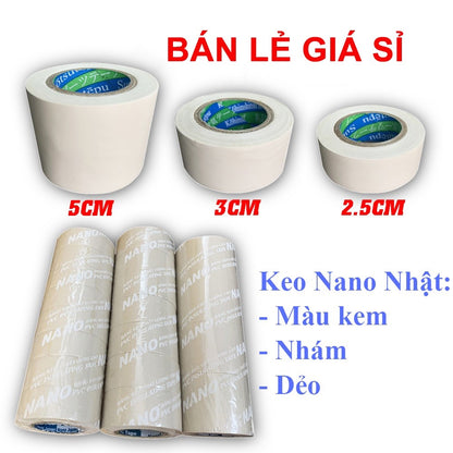 [KHO SỈ] Băng Keo Bóng Đá Loại 1 [Loại Tốt Màu Nâu Đục] Băng Keo NANO Thể Thao